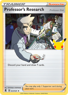 Professor's Research (Professor Oak)