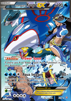 Team Aqua's Kyogre-EX