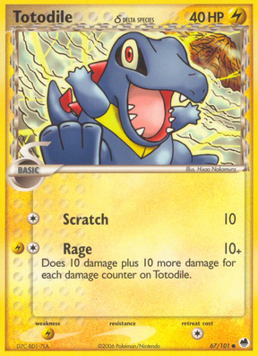 Totodile δ