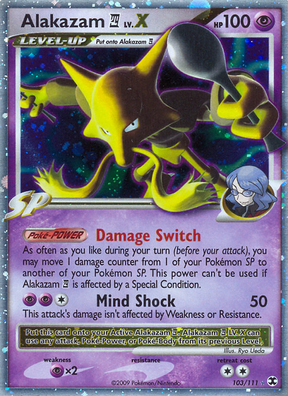 Alakazam E4 LV.X