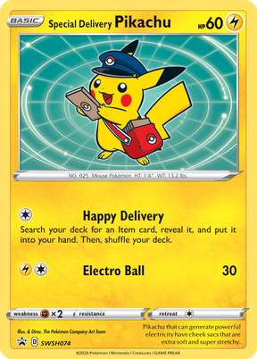 Special Delivery Pikachu