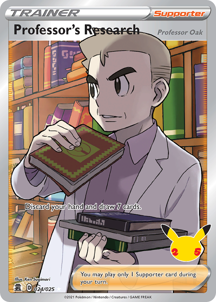 Professor's Research (Professor Oak)