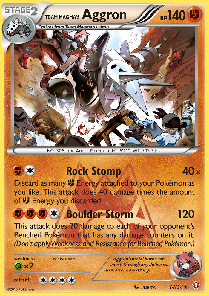 Team Magma's Aggron