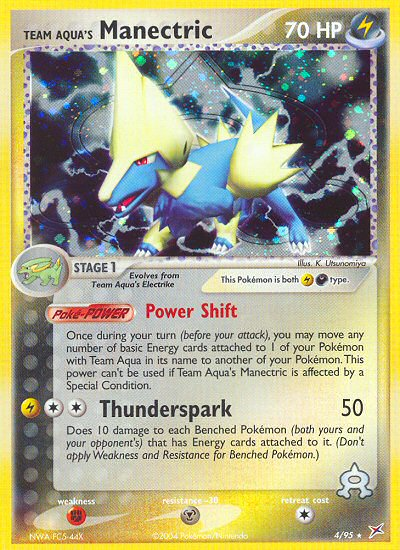 Team Aqua's Manectric