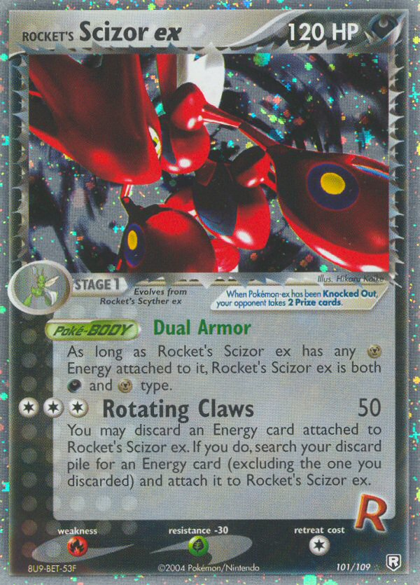 Rocket's Scizor ex