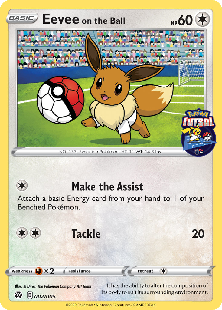 Eevee on the Ball