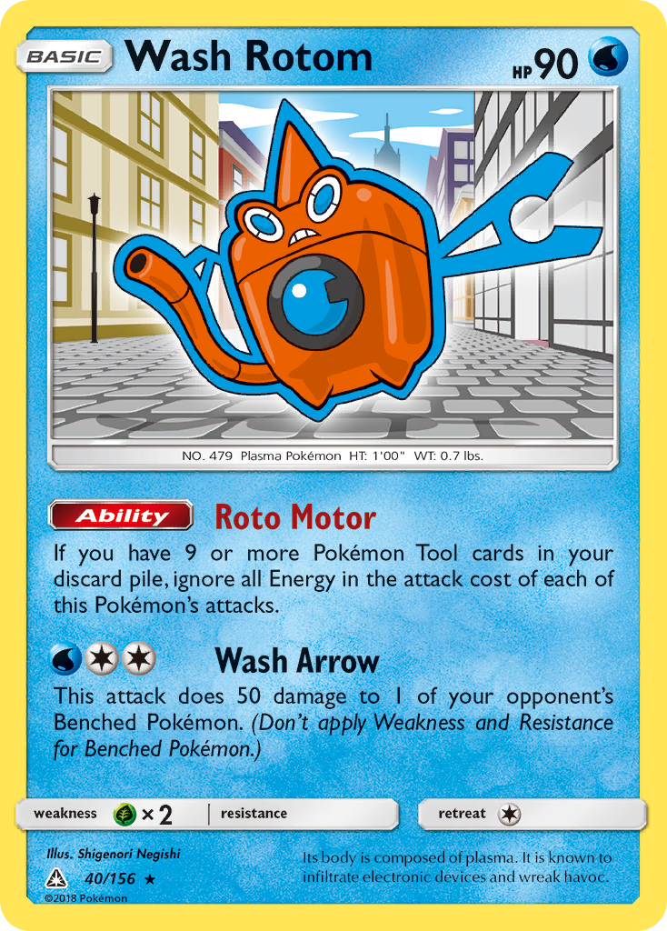 Wash Rotom