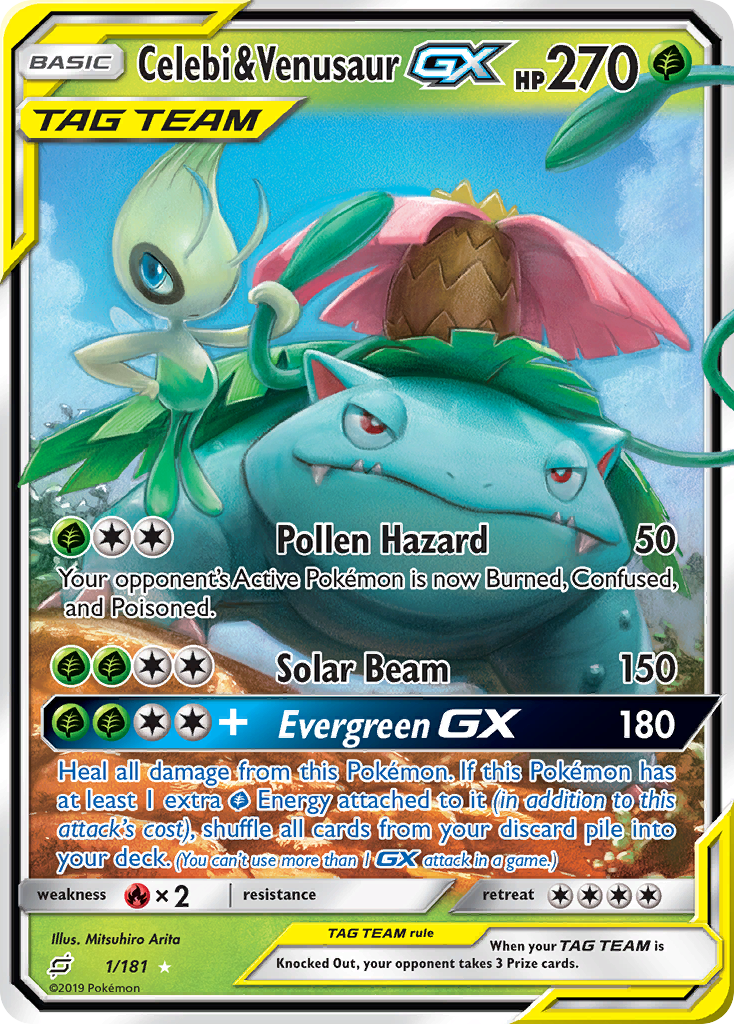 Celebi & Venusaur-GX