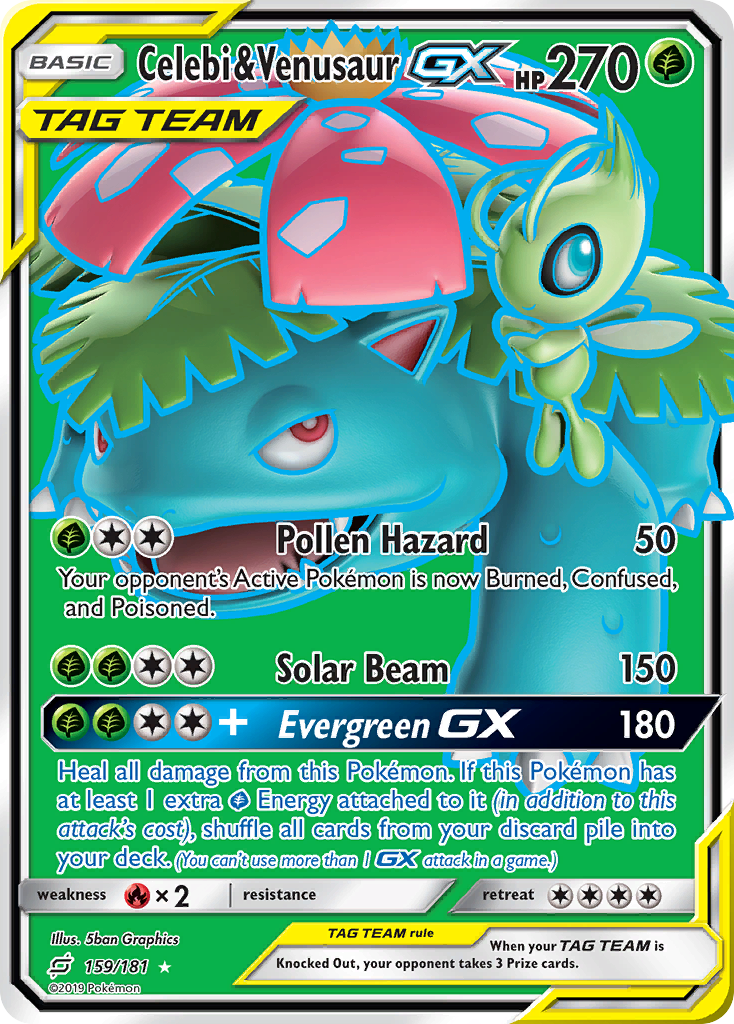 Celebi & Venusaur-GX