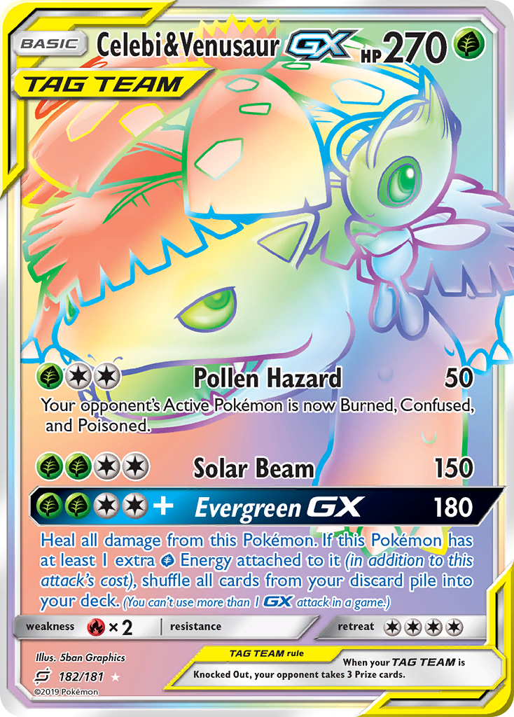 Celebi & Venusaur-GX