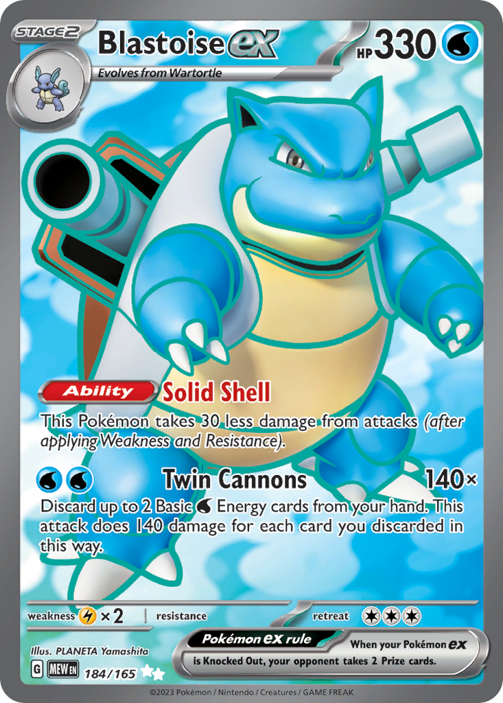 Blastoise ex