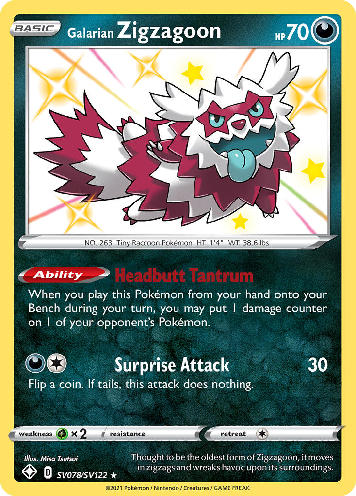 Galarian Zigzagoon